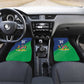 Custom Rugby African Namibia Car Mats Welwitschias African Fish Eagle - African Pride
