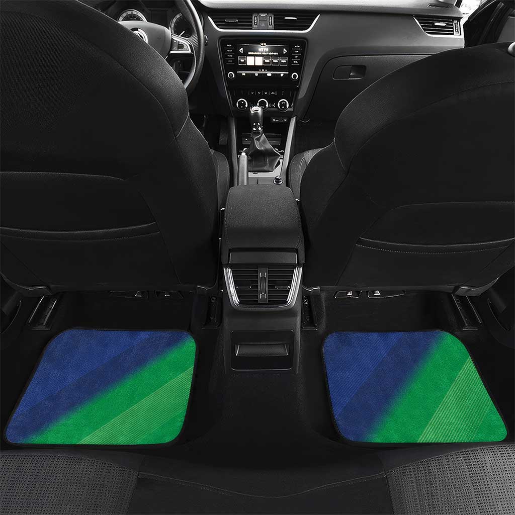 Custom Rugby African Namibia Car Mats Welwitschias African Fish Eagle - African Pride
