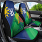 Custom Rugby African Namibia Car Seat Cover Welwitschias African Fish Eagle - African Pride