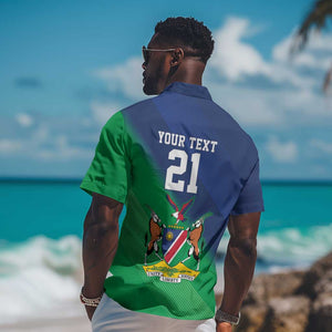 Custom Rugby African Namibia Hawaiian Shirt Welwitschias African Fish Eagle - African Pride