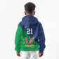 Custom Rugby African Namibia Kid Hoodie Welwitschias African Fish Eagle - African Pride