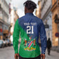 Custom Rugby African Namibia Long Sleeve Button Shirt Welwitschias African Fish Eagle - African Pride