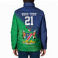 Custom Rugby African Namibia Padded Jacket Welwitschias African Fish Eagle
