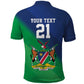 Custom Rugby African Namibia Polo Shirt Welwitschias African Fish Eagle - African Pride