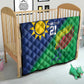 Custom Rugby African Namibia Quilt Welwitschias African Fish Eagle - African Pride