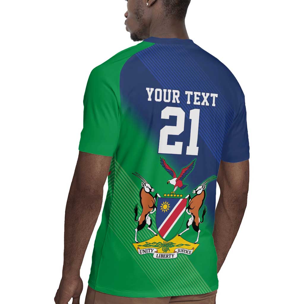 Custom Rugby African Namibia Rugby Jersey Welwitschias African Fish Eagle - African Pride