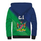 Custom Rugby African Namibia Sherpa Hoodie Welwitschias African Fish Eagle - African Pride