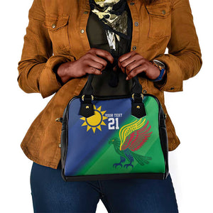Custom Rugby African Namibia Shoulder Handbag Welwitschias African Fish Eagle - African Pride