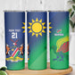 Custom Rugby African Namibia Skinny Tumbler Welwitschias African Fish Eagle - African Pride