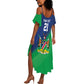 Custom Rugby African Namibia Summer Maxi Dress Welwitschias African Fish Eagle - African Pride