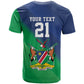 Custom Rugby African Namibia T shirt Welwitschias African Fish Eagle - African Pride