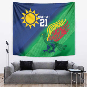 Custom Rugby African Namibia Tapestry Welwitschias African Fish Eagle - African Pride