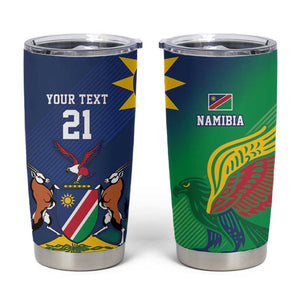 Custom Rugby African Namibia Tumbler Cup Welwitschias African Fish Eagle - African Pride