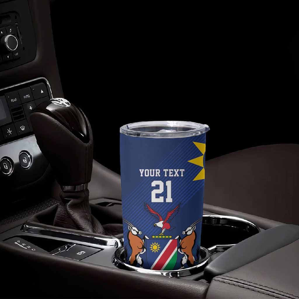 Custom Rugby African Namibia Tumbler Cup Welwitschias African Fish Eagle - African Pride