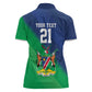 Custom Rugby African Namibia Women Polo Shirt Welwitschias African Fish Eagle - African Pride
