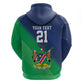 Custom Rugby African Namibia Zip Hoodie Welwitschias African Fish Eagle - African Pride