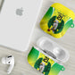 Custom Cricket African Nigeria AirPods Case Najeriya Yellow Greens Eagle