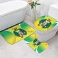 Custom Cricket African Nigeria Bathroom Set Najeriya Yellow Greens Eagle