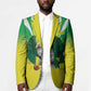 Custom Cricket African Nigeria Blazer Najeriya Yellow Greens Eagle