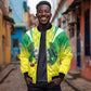 Custom Cricket African Nigeria Bomber Jacket Najeriya Yellow Greens Eagle - African Pride
