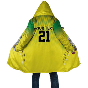 Custom Cricket African Nigeria Cloak Najeriya Yellow Greens Eagle
