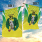 Custom Cricket African Nigeria Garden Flag Najeriya Yellow Greens Eagle - African Pride