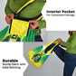 Custom Cricket African Nigeria Grocery Bag Najeriya Yellow Greens Eagle - African Pride