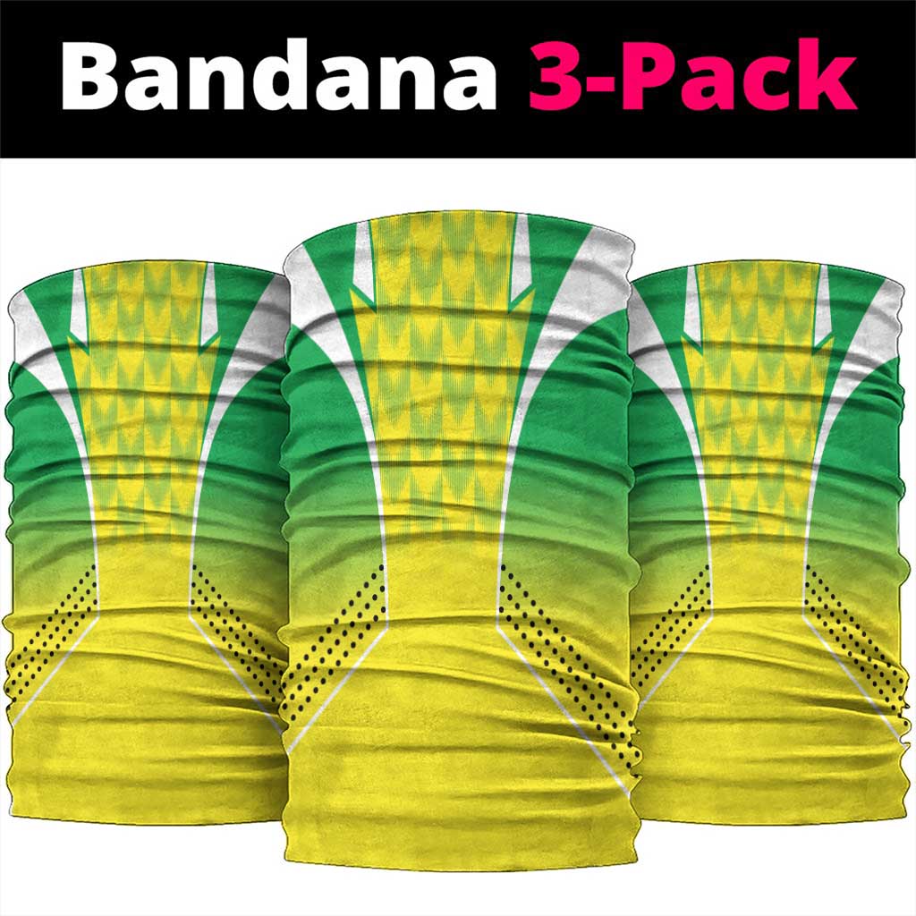 Cricket African Nigeria Neck Gaiter Najeriya Yellow Greens Eagle - African Pride