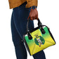 Custom Cricket African Nigeria Shoulder Handbag Najeriya Yellow Greens Eagle - African Pride