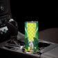 Custom Cricket African Nigeria Skinny Tumbler Najeriya Yellow Greens Eagle - African Pride