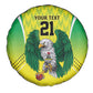 Custom Cricket African Nigeria Spare Tire Cover Najeriya Yellow Greens Eagle - African Pride