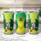 Custom Cricket African Nigeria Tumbler Cup Najeriya Yellow Greens Eagle - African Pride