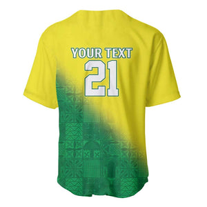 Custom Cricket African Nigeria Baseball Jersey Najeriya Angry Eagle Flag Motif - African Pride