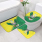 Custom Cricket African Nigeria Bathroom Set Najeriya Angry Eagle Flag Motif