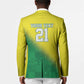 Custom Cricket African Nigeria Blazer Najeriya Angry Eagle Flag Motif
