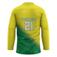 Custom Cricket African Nigeria Hockey Jersey Najeriya Angry Eagle Flag Motif
