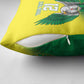 Custom Cricket African Nigeria Pillow Cover Najeriya Angry Eagle Flag Motif