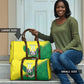 Custom Cricket African Nigeria Travel Bag Najeriya Angry Eagle Flag Motif