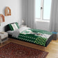 Custom Football African Nigeria Bedding Set Classic 20-21 Home Jersey - African Pride