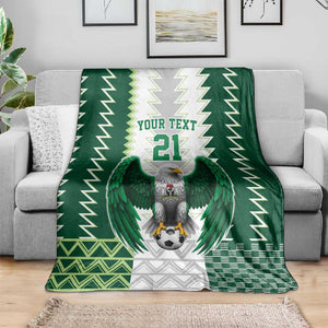Custom Football African Nigeria Blanket Classic 20-21 Home Jersey - African Pride