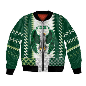Custom Football African Nigeria Bomber Jacket Classic 20-21 Home Jersey - African Pride