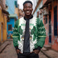 Custom Football African Nigeria Bomber Jacket Classic 20-21 Home Jersey - African Pride