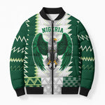 Custom Football African Nigeria Bomber Puffer Jacket Classic 20-21 Home Jersey