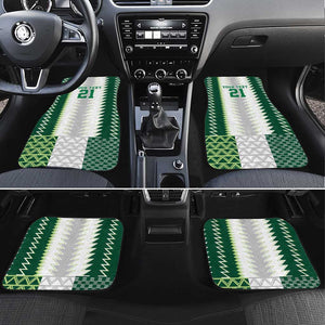 Custom Football African Nigeria Car Mats Classic 20-21 Home Jersey - African Pride