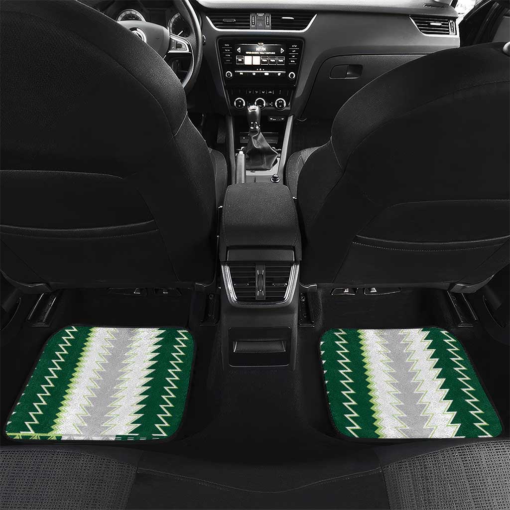 Custom Football African Nigeria Car Mats Classic 20-21 Home Jersey - African Pride