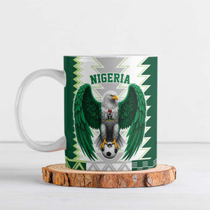 Custom Football African Nigeria Ceramic Mug Classic 20-21 Home Jersey