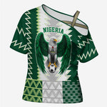 Custom Football African Nigeria Cross Shoulder Shirt Classic 20-21 Home Jersey
