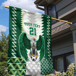 Custom Football African Nigeria Garden Flag Classic 20-21 Home Jersey - African Pride