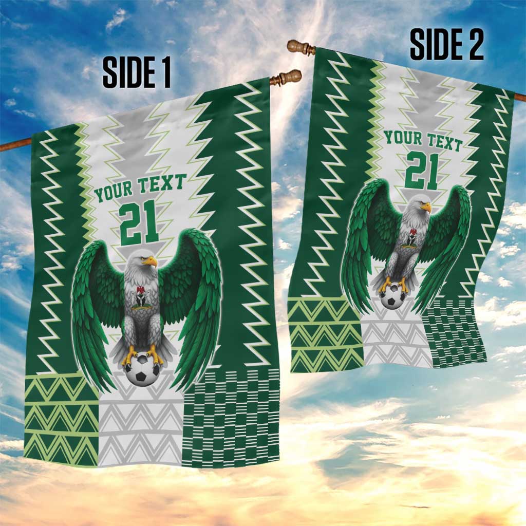 Custom Football African Nigeria Garden Flag Classic 20-21 Home Jersey - African Pride
