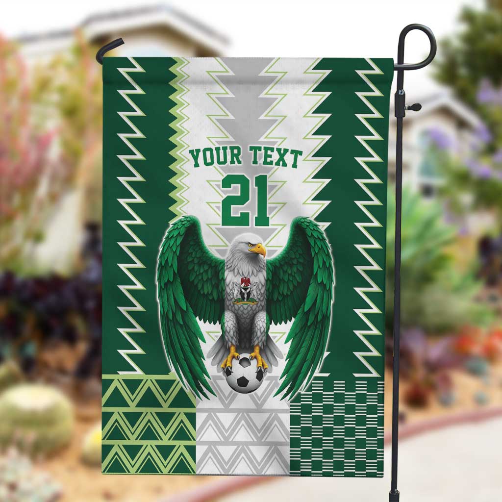 Custom Football African Nigeria Garden Flag Classic 20-21 Home Jersey - African Pride